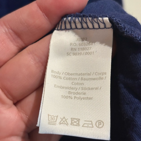 Boden Edie Embroidered Kaftan Tunic Dress Navy Blue White Embroidered Size XL - Picture 6 of 6